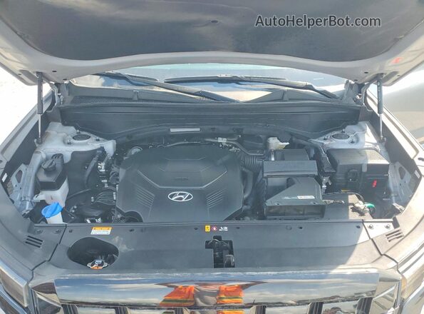 KM8R44GE7RU674944 2024 HYUNDAI PALISADE Silver VIN კოდის სტიკერის ხედი
