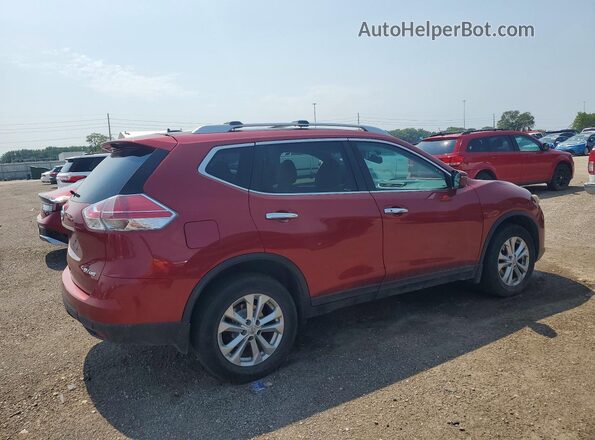 5N1AT2MV3GC740871 2016 NISSAN ROGUE Red Առջևի աջ
