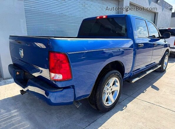 3C6RR6KG2JG249849 2018 RAM 1500 Blue Передня права чверть
