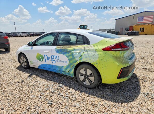 KMHC65LC0KU136747 2019 HYUNDAI IONIQ Белый Задняя правая четверть