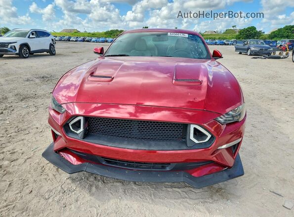 1FA6P8THXL5108306 2020 FORD MUSTANG Red Vista trasera