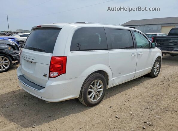 2C4RDGCG1KR689939 2019 DODGE CARAVAN Белый Передняя правая четверть