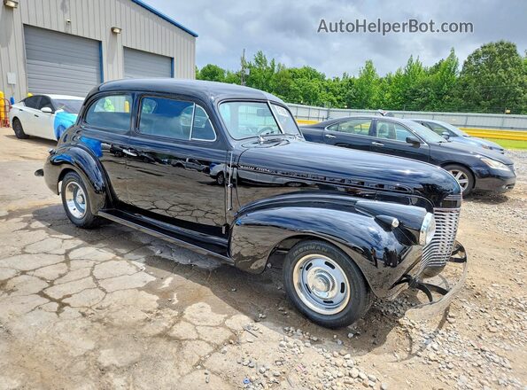 9KH122605 1940 CHEVROLET MASTER Black წინა მარჯვენა