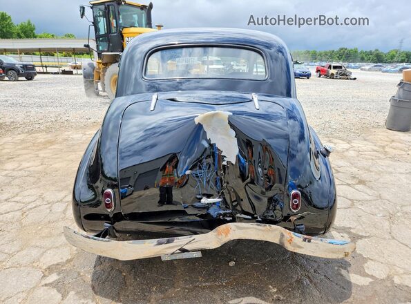 9KH122605 1940 CHEVROLET MASTER Black უკანა ხედი