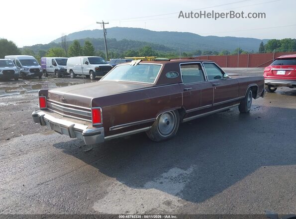 9Y82S668905 1979 LINCOLN CONTINENTA Brown უკანა მარჯვენა