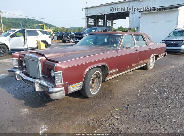 9Y82S668905 1979 LINCOLN CONTINENTA Brown წინა მარცხენა ხედი სამი მეოთხედიდან