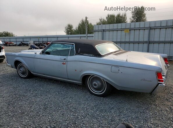9Y89A843781 1969 LINCOLN CONTINENTA Silver Rear left