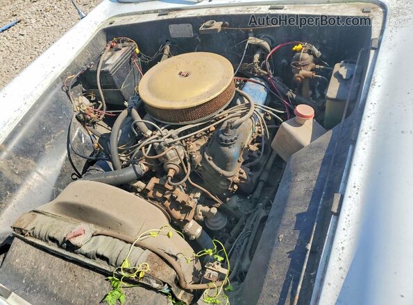 A7KG174051 1957 FORD UNKNOWN Белый Вид задней части салона