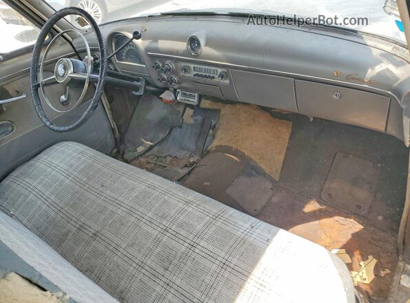 B2KC103211 1952 FORD UK Black Vista del salpicadero