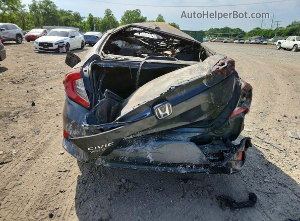 BOS50144326 2016 HONDA CIVIC Burn უკანა ხედი