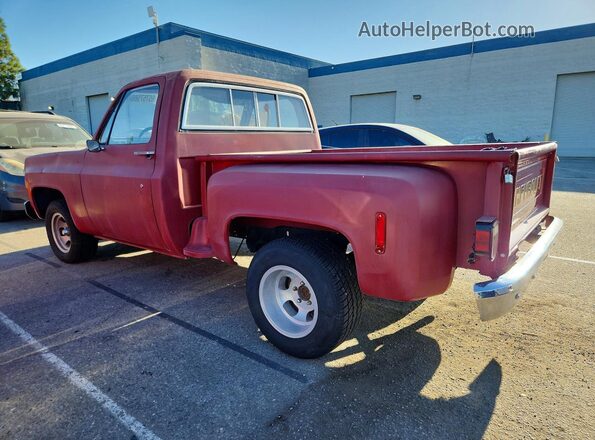 CCD147Z165698 1977 CHEVROLET OTHER Burgundy უკანა მარცხენა