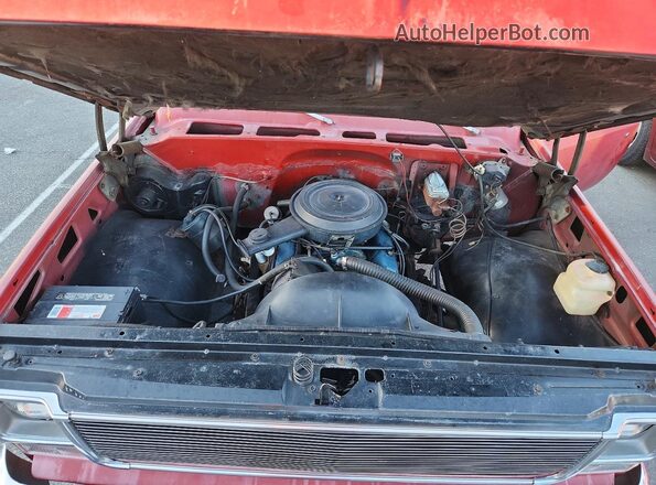 CCD147Z165698 1977 CHEVROLET OTHER Burgundy უკანა სალონის ხედი