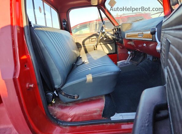 CCD147Z165698 1977 CHEVROLET OTHER Burgundy უკანა სავარძლების ხედი