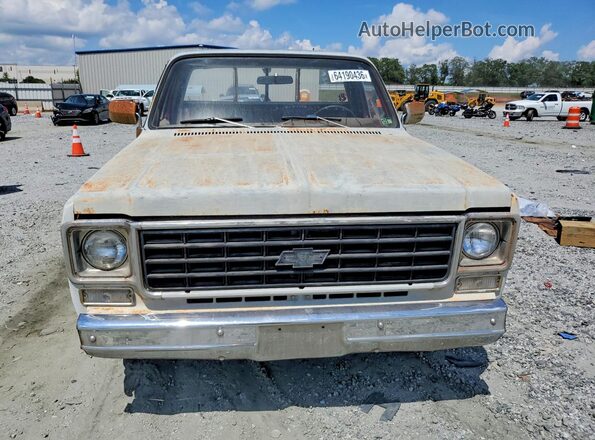 CCL146A134892 1976 CHEVROLET C10 Белый Вид спереди