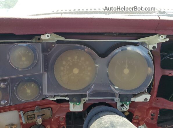 CCL146A134892 1976 CHEVROLET C10 Белый Вид щитка приборов
