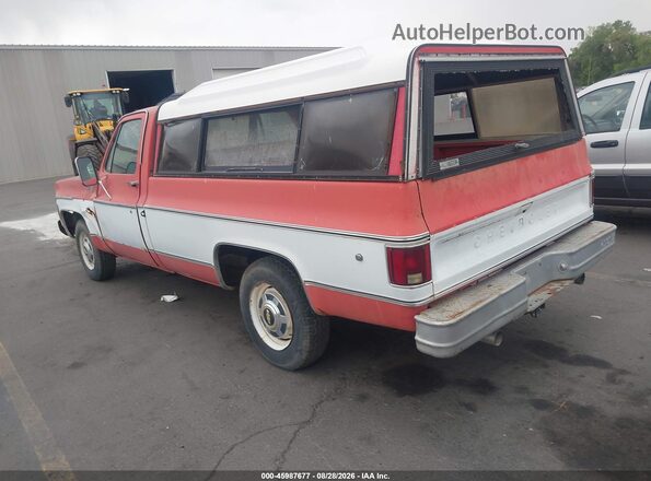 CCL248F509353     1978 CHEVROLET PICKUP Red Rear left