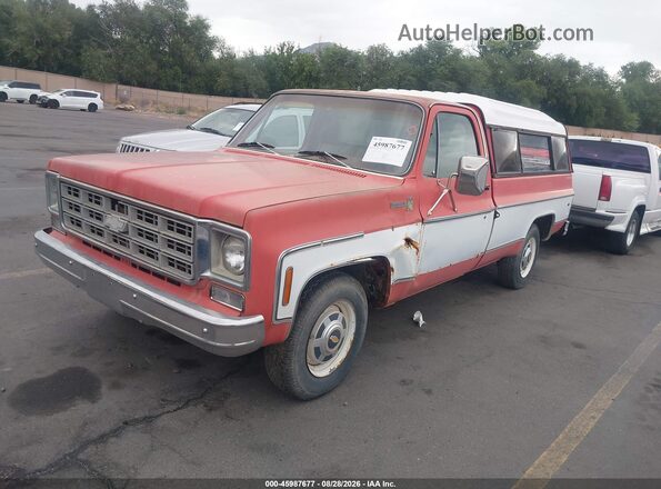 CCL248F509353     1978 CHEVROLET PICKUP Red Front left