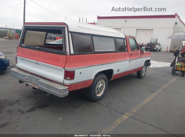CCL248F509353     1978 CHEVROLET PICKUP Red Rear right
