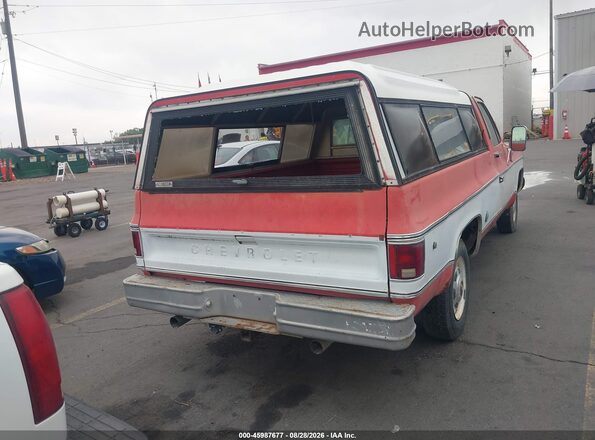 CCL248F509353     1978 CHEVROLET PICKUP Red 