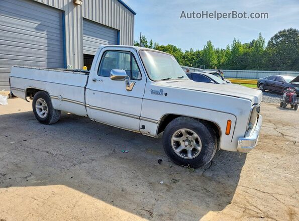 CCU147S166129 1977 CHEVROLET C10 Белый Передняя правая четверть