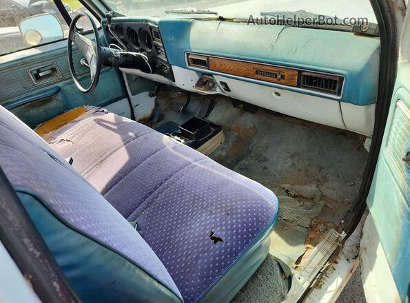 CCU147S166129 1977 CHEVROLET C10 Белый Вид панели приборов