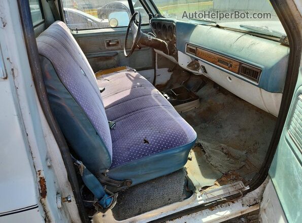 CCU147S166129 1977 CHEVROLET C10 Белый Вид задних сидений