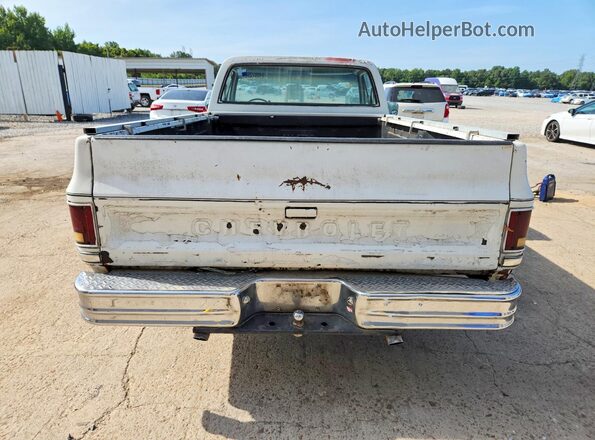 CCU147S166129 1977 CHEVROLET C10 Белый Вид сзади