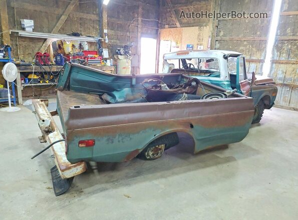 CE140J125785 1970 CHEVROLET C10 Green Trasero derecho