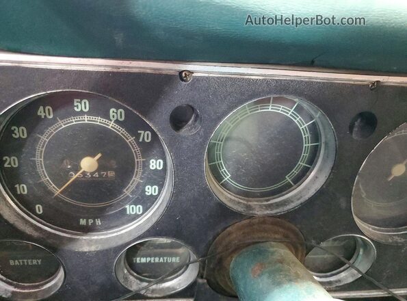CE140J125785 1970 CHEVROLET C10 Green Vista del cuadro de instrumentos