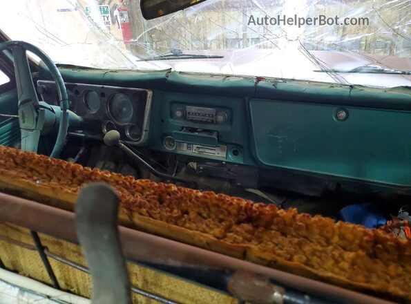 CE140J125785 1970 CHEVROLET C10 Green Vista del salpicadero