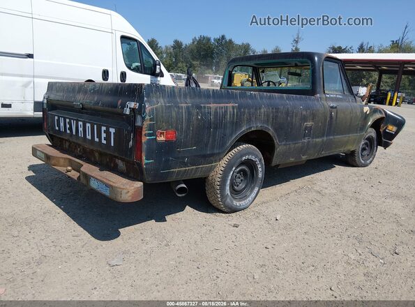 CE141Z617536      1971 CHEVROLET C10 Black Rear right