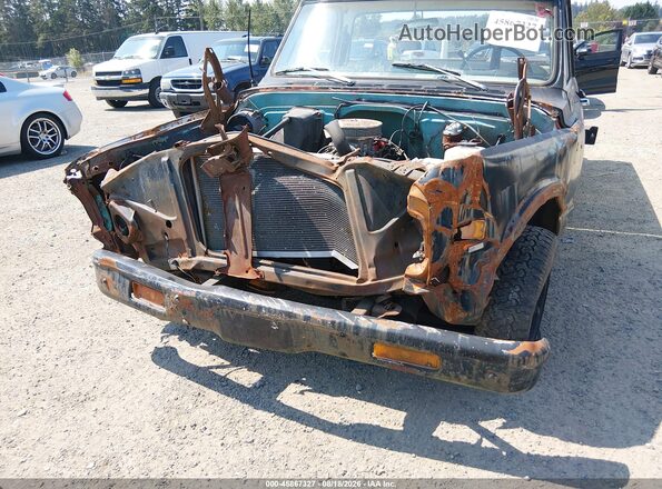 CE141Z617536      1971 CHEVROLET C10 Black Front view