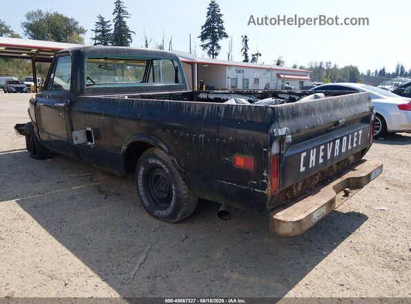 CE141Z617536      1971 CHEVROLET C10 Black Rear left