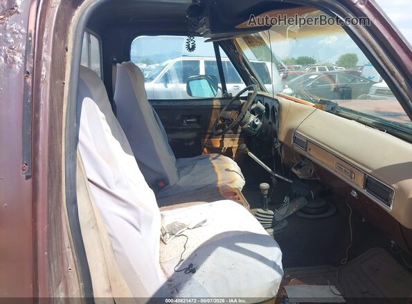 CKL148S221219     1978 CHEVROLET OTHER Brown Vista interior delantera