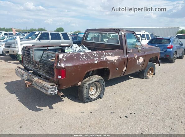 CKL148S221219     1978 CHEVROLET OTHER Brown Trasero derecho