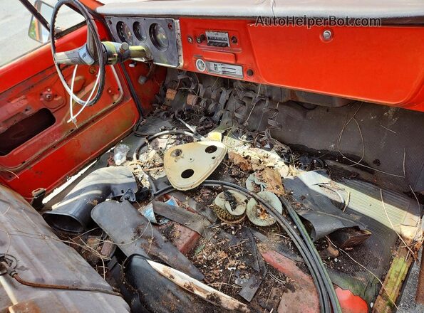 CS140T128768 1970 CHEVROLET OTHER Красный Вид панели приборов