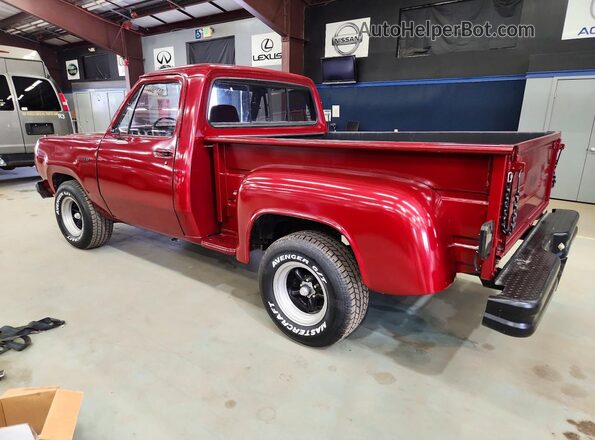 D13AN9S235628 1975 DODGE D-SERIES Красный Задняя левая четверть