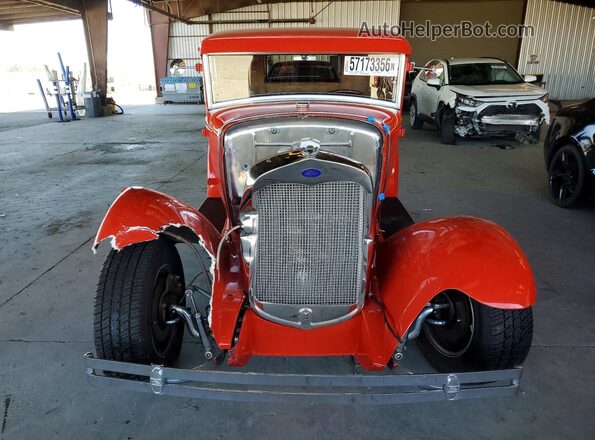 DMV64147CA 1931 FORD MODEL Red Դիմացի տեսք