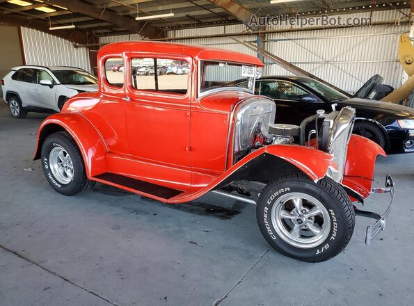 DMV64147CA 1931 FORD MODEL Red Առջևի աջ
