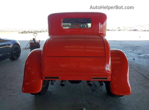 DMV64147CA 1931 FORD MODEL Red Հետևի տեսք