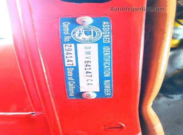 DMV64147CA 1931 FORD MODEL Red Շարժիչի բաժամունքի տեսք