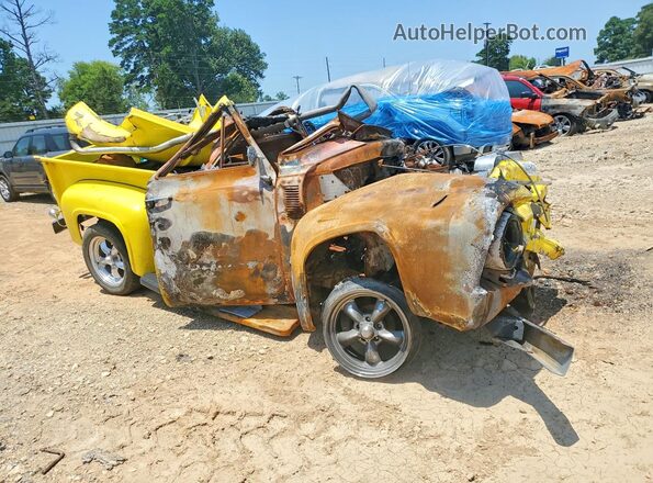 F10D4H24735 1954 FORD F100 Желтый Передняя правая четверть