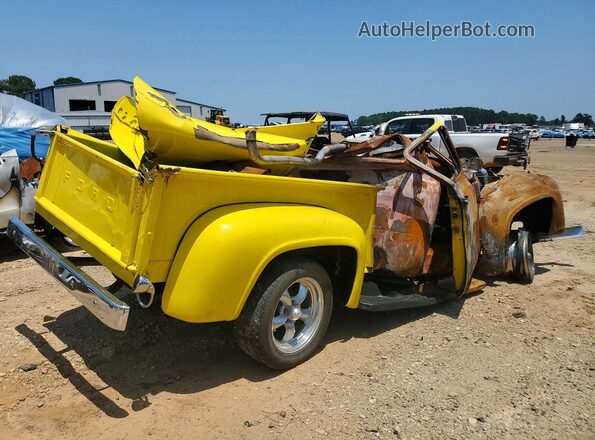 F10D4H24735 1954 FORD F100 Желтый Задняя правая четверть