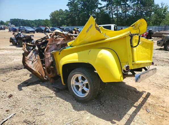 F10D4H24735 1954 FORD F100 Желтый Задняя левая четверть