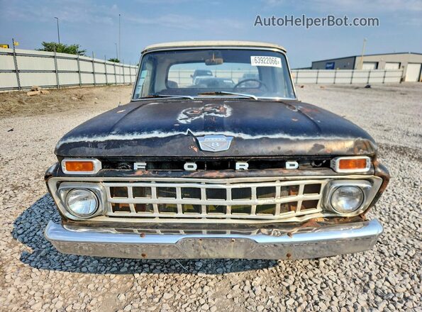 F10DK663027 1965 FORD F100 Черный Вид спереди