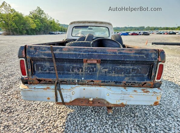 F10DK663027 1965 FORD F100 Черный Вид сзади