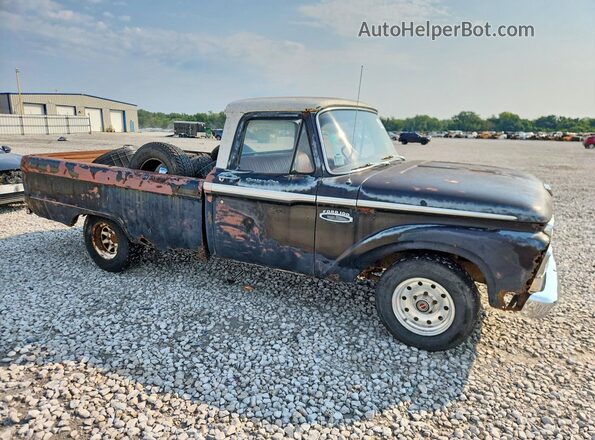 F10DK663027 1965 FORD F100 Черный Передняя правая четверть