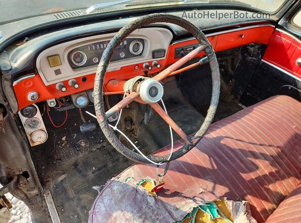F10DK663027 1965 FORD F100 Черный Вид панели приборов
