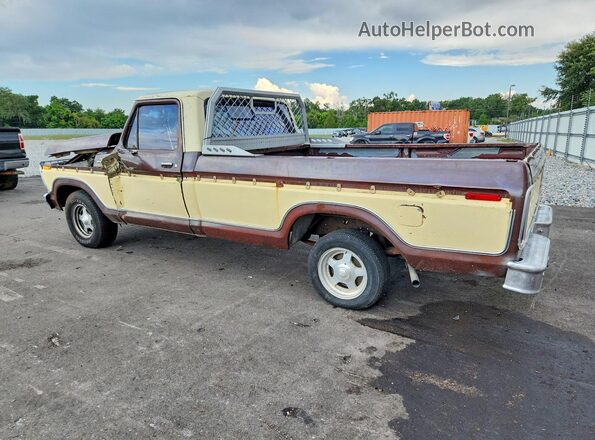 F15GUEE3653 1979 FORD F100 Бордовый Задняя левая четверть