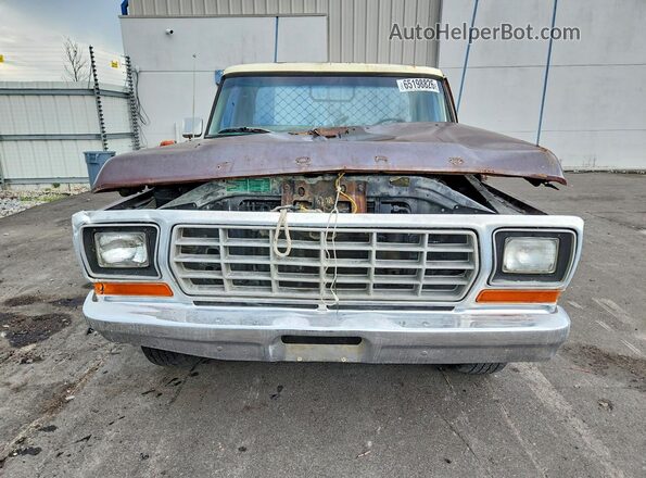 F15GUEE3653 1979 FORD F100 Бордовый Вид спереди